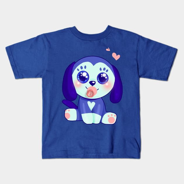 puppy Kids T-Shirt by JonasEmanuel